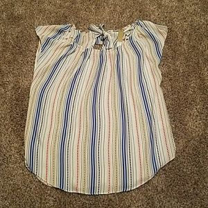 Lauren Conrad LC Multi colored shirt